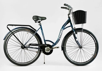 Міський велосипед 28 ST Corso «FORTUNA» FR-9908 сталь 20", темно синій (+к/к/б)