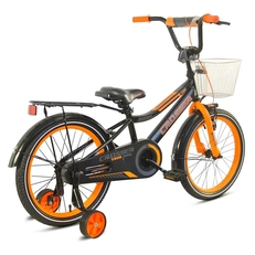 Дитячий велосипед 14 Crosser «ROCKY» 012 чорно-помаранчевий (+кошик сітка) []