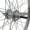 Колесо 24. зад, обід нікель, спиця 2мм, вт. Falcon + к-т фото westvelo.com