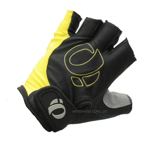 Рукавиці "M" PEARL iZUMi чорно-жовті фото westvelo.com