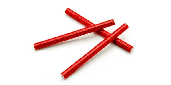 Світловідбиваючі трубки на спиці, червоні