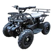 Електроквадроцикл Corso з захистом, RS-420890 двигун 1000W, акумулятор 48V12Ah свинцево-кислотний, чорний фото westvelo.com