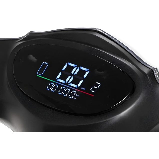 Електроскутер Corso «ATMOS» TS-650326, двигун 2000W, акумулятор 72V 35Ah графеновий, зелений, колеса 10" + 1 ящик. акум фото westvelo.com