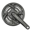 Система шатунів мтв велика SHIMANO ALTUS FC-M371-L AL.чорна (26/36/48Т) L-170мм, для 9-швидк. фото westvelo.com