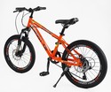 Велосипед 20 ST Corso «SPIRIT» ST-20458 сталь 12", (к-т SHIMANO) помаранчевий