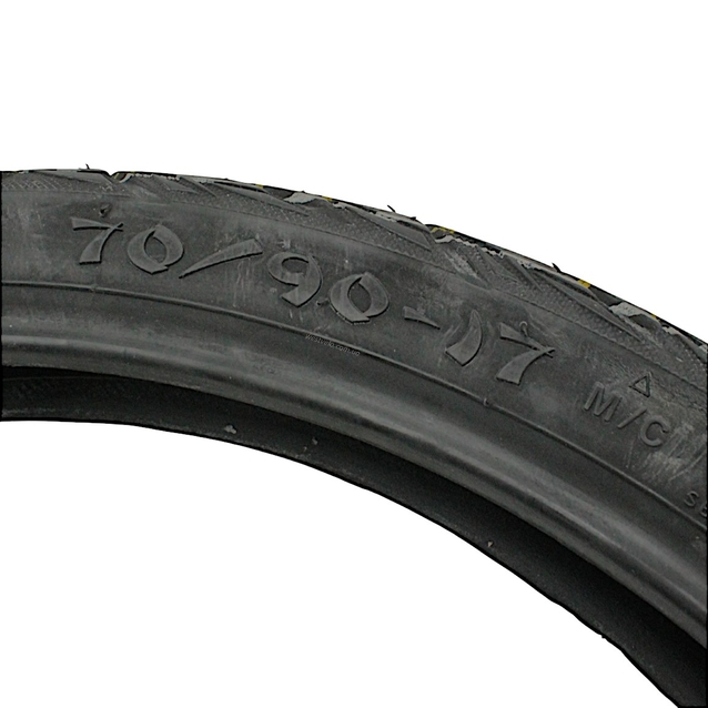 Покришка "17"  70/ 90-17 Б/К SWALLOW Індонезія (SB-128) Samurai напів-слік TL фото westvelo.com