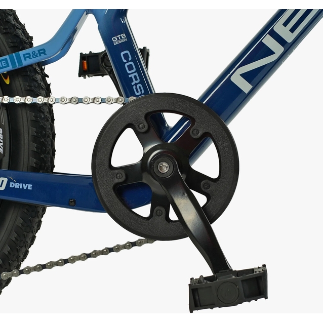 Велосипед 20 MG Corso «NEXT» NX-20110 магній 11.5", (к-т SHIMANO) блакитно-синій фото westvelo.com