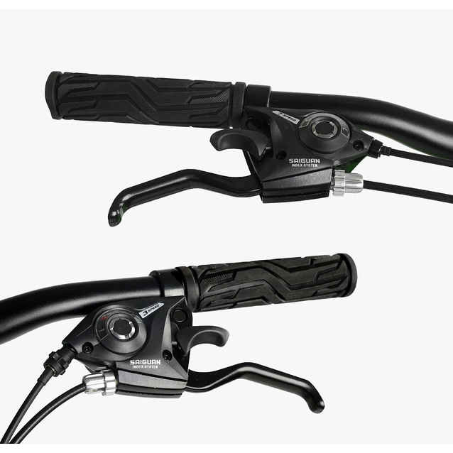 Велосипед 26 ST Corso «GLOBAL» GL-26097 сталь 13", (к-т Saiguan) салатовий фото westvelo.com