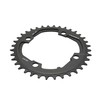 Зірка шатунів передня накладна AL CROSSER чорна на 36 T (104 BCD) (NARROW WIDE)