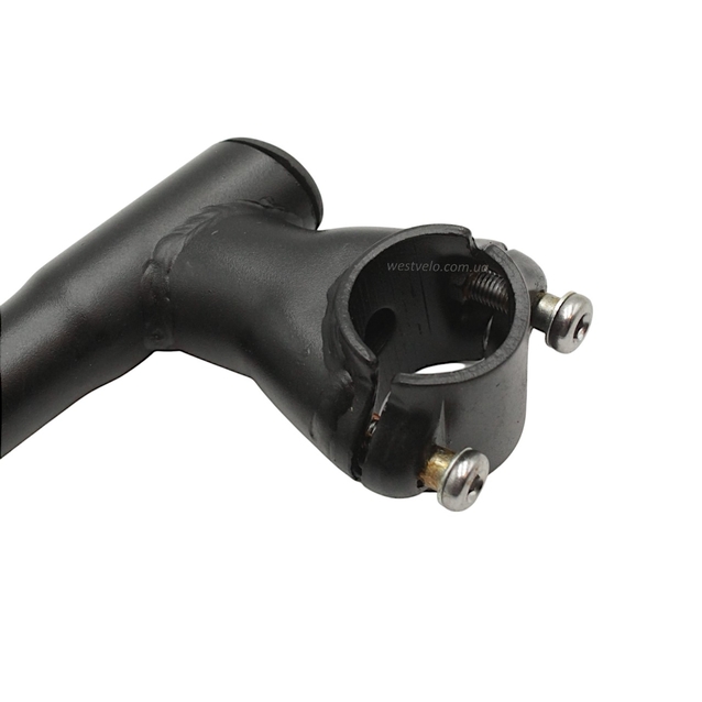 Винос руля мтв сталевий Ø25.4мм. L-150мм. L-60мм. Ø31.8мм. (HS059), чорний матовий фото westvelo.com