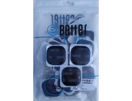 Латки BETTER самоклейки 40*40mm квадратні (55шт)