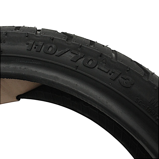 Покришка "13" 110/70-13 Б/К DELI TIRE Індонезія SC-109F дорожня TL фото westvelo.com