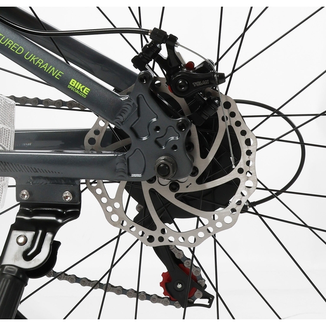 Велосипед 24 AL Corso «CONCEPT» CP-24318 алюміній 11", (к-т SHIMANO) графітовий фото westvelo.com