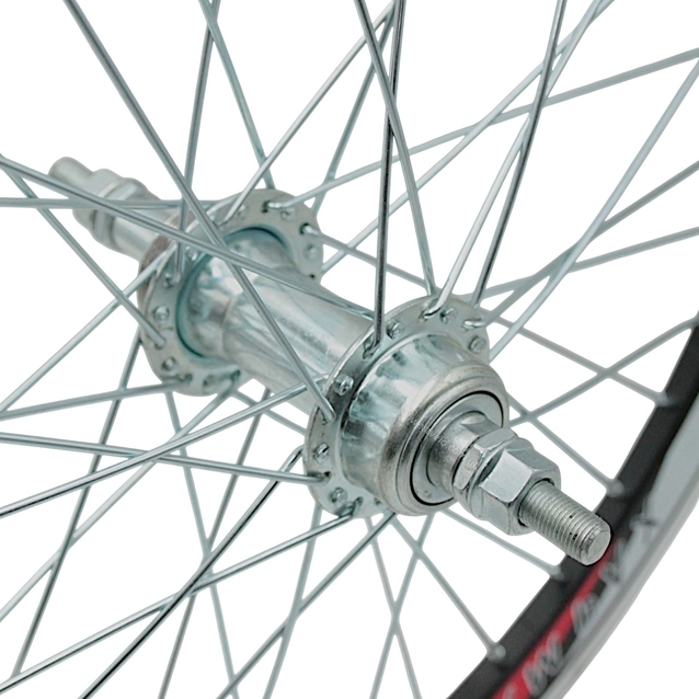 Колесо 20 зад, обід 2-ний чорний, втулка ST. на віночках фото westvelo.com