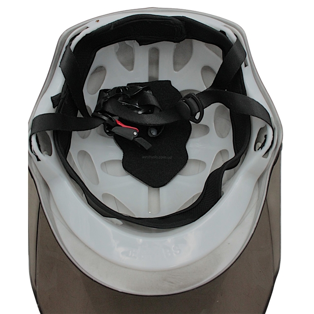 Мото шолом, відкритий (56-62см) AWN (144), чорний матовий, регулятор розміру (мото/вело/самокат) фото westvelo.com