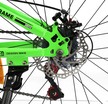 Велосипед 24 ST Corso «PATROL» PL-24752 сталь 11", (к-т SunRun) салатовий фото westvelo.com
