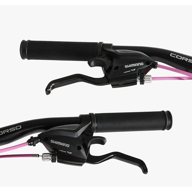 Велосипед 26 AL Corso «MERCURY» MR-26708 алюміній 13", (к-т SHIMANO) світло-рожевий фото westvelo.com