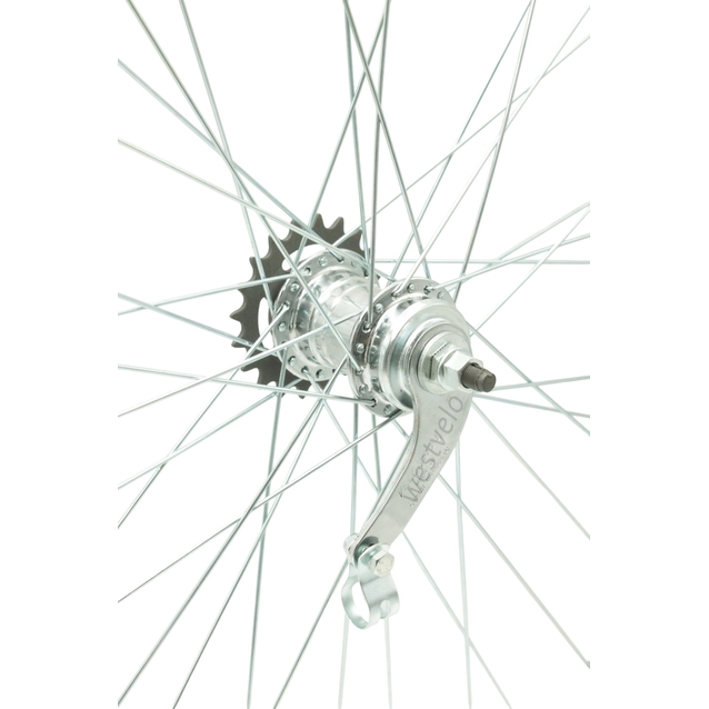 Колесо 26 зад, обід нікель, спиця 2мм, втулка Чехія + к-т фото westvelo.com