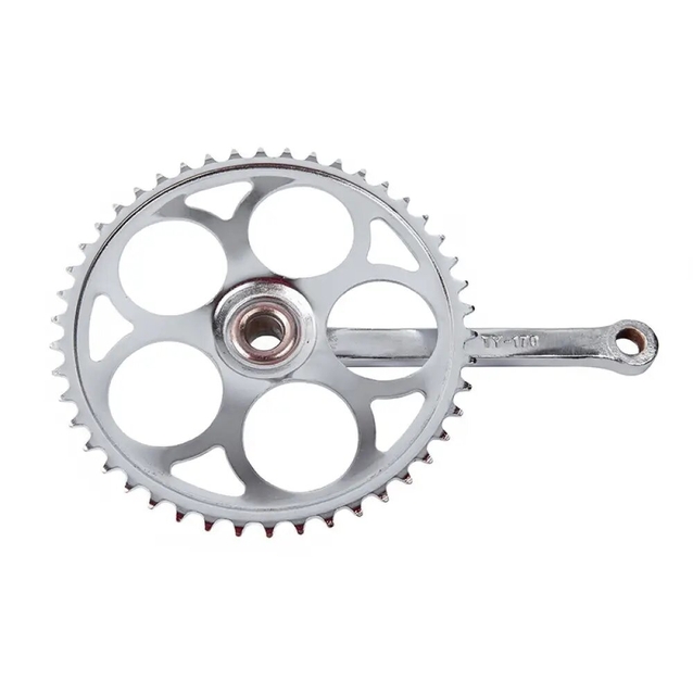 Система шатунів "28" 46Т, під клин, Україна сталева нікель L-170мм. фото westvelo.com