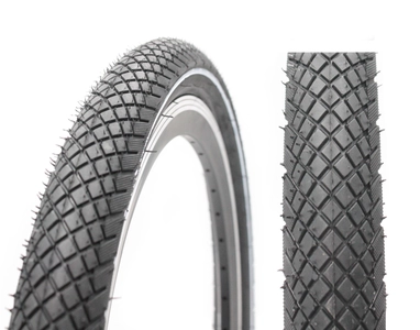 Покришка 12-2.125 "Ромб" лиса, біла смуга (64-203)