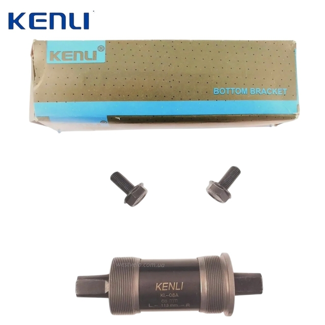 Картридж 122,5х68мм KENLI квадратний вал фото westvelo.com