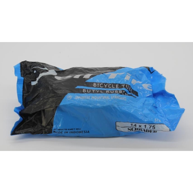 Камера 14 прямий ніпель AV 33 mm DELI TIRE (1.75-2.125) фото westvelo.com