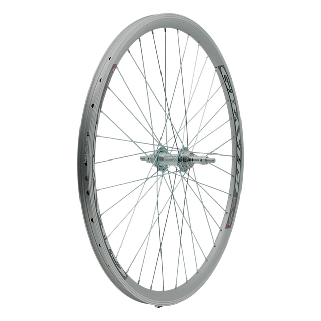 Колесо 27,5 зад, обід 2-ний сірий, втулка М на віночках фото westvelo.com
