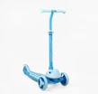 Самокат дитячий 3-х колісний, Best Scooter L-16478 блакитний, колеса PU Ø125mm/40mm зі світлом фото westvelo.com