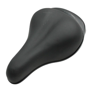 Сідло дитяче CLM-1618203 чорне з ручкою