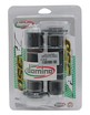 Мото гріпси DOMINO універсальні (тип7) (CNC з відбійниками) чорно-сірі фото westvelo.com