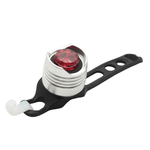 Габарит задній (353) срібні, на батарейках фото westvelo.com