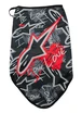 Маска обличчя пилозахисна "Alpinestars" GE-84, з чорним малюнком фото westvelo.com