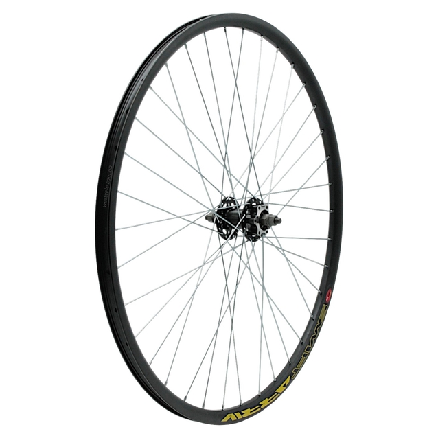 Колесо 28-29 перед, обід 2-ний чорний дисковий, втулка SHUNFENG проми, диск 6 болтів фото westvelo.com