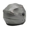 Мото шолом, відкритий (S) (55-56см) BLD-708 сірий глянець з відкидними окулярами фото westvelo.com