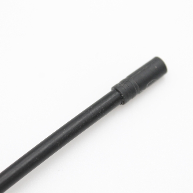 Кожух тросу перемикання передач 0,3м чорний, з пластм. наконечниками фото westvelo.com