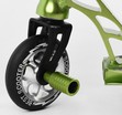 Самокат трюковий Best Scooter «SPIDER» 53442 чорно-зелений, HIC-система, пеги, AL диск та дека, колеса PU Ø110mm, ширина керма - 60 см фото westvelo.com