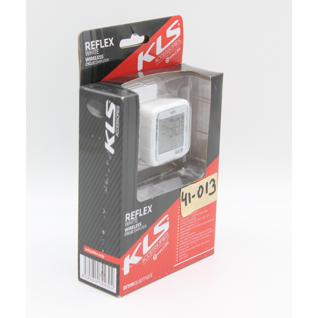 Велокомп'ютер KLS REFLEX WL білий, безпровідний (14 functions) фото westvelo.com