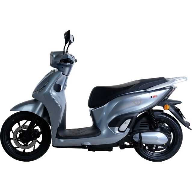 Електроскутер Tailg «T-61» GR-198, двигун 2500W, акумулятор 72V 38Ah графеновий, графітовий, колеса 14" фото westvelo.com