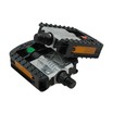 Педалі складні пластик-гума FPD, FOLDING (NW-306P), чорні (Тайвань) фото westvelo.com