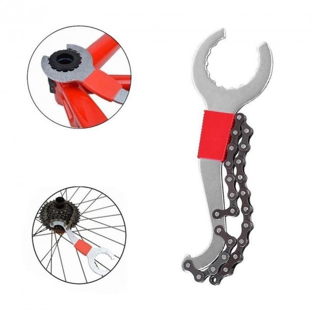 Ключ-знімач задньої касети, з ланцюгом зубчастий (PIHU 2919) фото westvelo.com