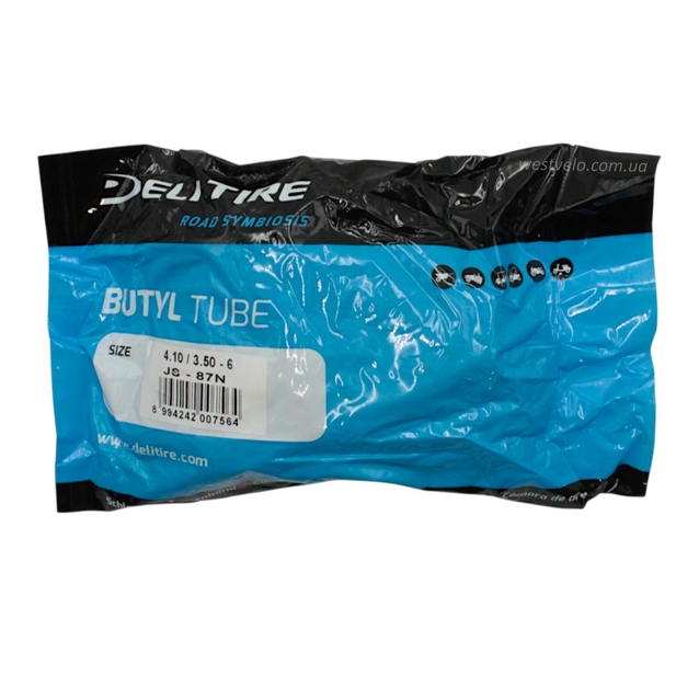 Камера "6" 4.10/3.50-6 DELI TIRE Індонезія фото westvelo.com