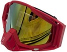 Мото окуляри Кросс-ендуро "MO-9" червоні із дзеркальною лінзою фото westvelo.com