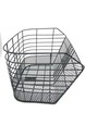 Кошик металевий косий, сітка-дріт, чорний фото westvelo.com