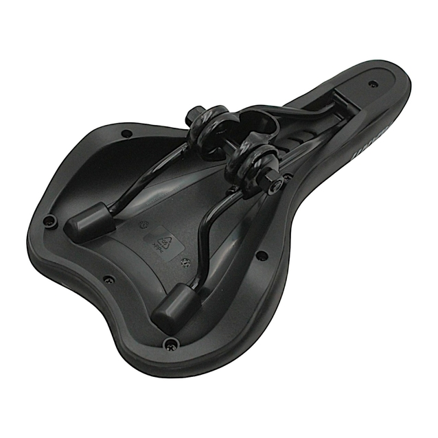 Сідло мтв AVANTI № AFT-83, чорна стрілка, чорне фото westvelo.com