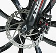 Велосипед 26 AL Corso «SPIDER» SP-26800 алюміній 13", (к-т SHIMANO) чорно-червоний, литі диски