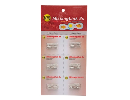 Замок ланцюга спорт 8/7/6s ( блістер 6 шт ) Missing Link