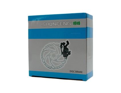 Дискові гальма SHUNFENG SF-M350+RT525 : 2 супорта F160/R140+F180/R160, 2 диски Ø160) AFT