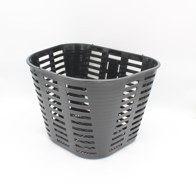Кошик пластмасовий литий, чорний фото westvelo.com