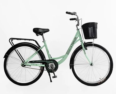Міський велосипед 26 ST Corso «TRAVEL» TL-26727 сталь 16,5", м'ятний (+к/к/б)