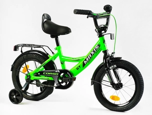Дитячий велосипед 14 Corso «MAXIS» CL-14551 салатовий